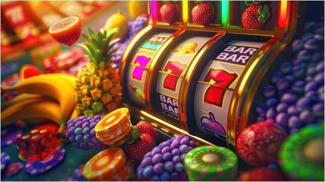 Meja roulette dengan berbagai batas taruhan
